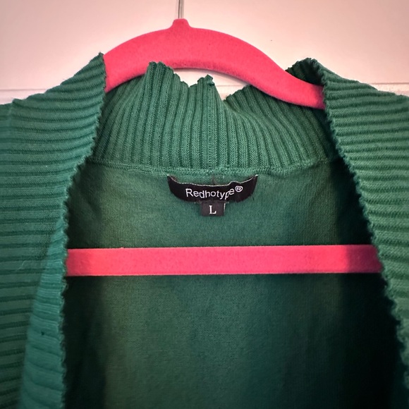 redhotlove Sweaters - Gorgeous Green cardigan. Rep your school team colors!